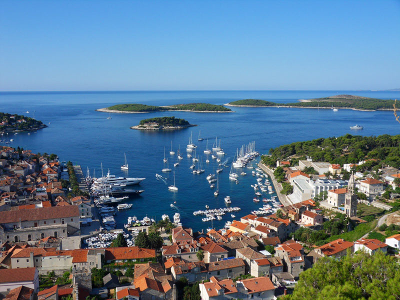 Island Hvar -  Town Hvar, Croatia