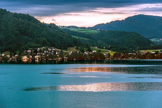 Beautiful Lake Attersee, Austria