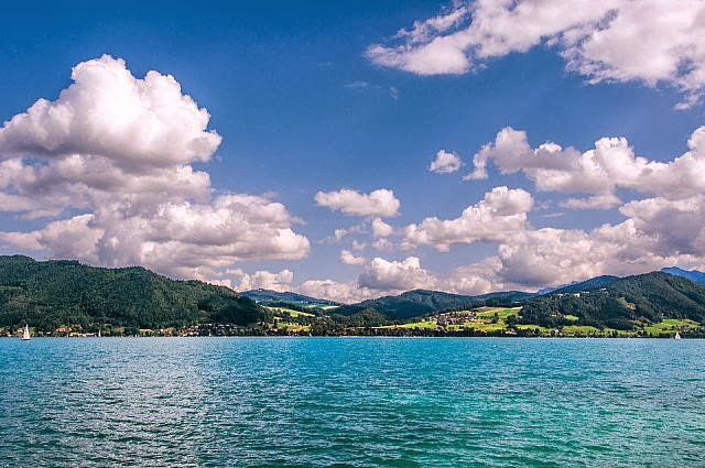 Beautiful Lake Attersee, Austria