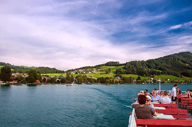 Beautiful Lake Attersee, Austria