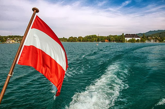 Beautiful Lake Attersee, Austria