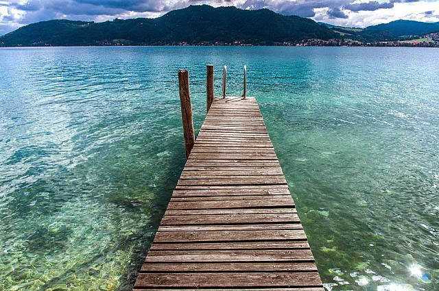 Beautiful Lake Attersee, Austria