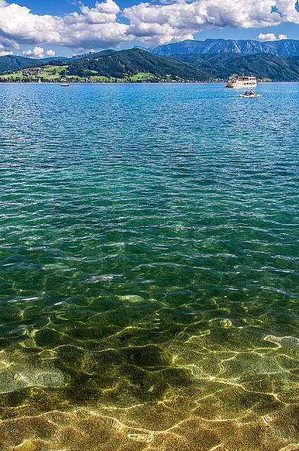 Beautiful Lake Attersee, Austria