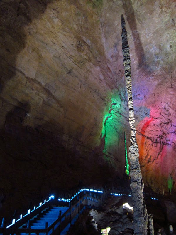 Yellow Dragon Cave in Zhangjiajie, China