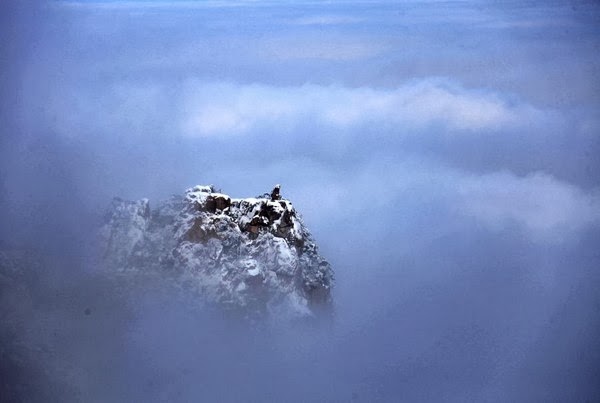 Huangshan Mountain after snowfall