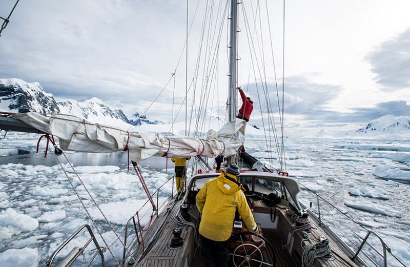 Stunning scenery of Antarctica